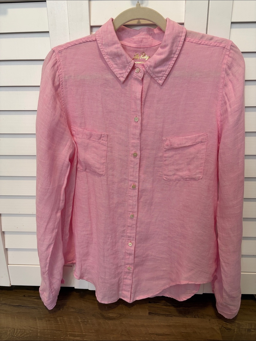Lilly Pulitzer Light Pink Button-Down Shirt